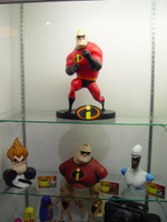 Incredibles statues