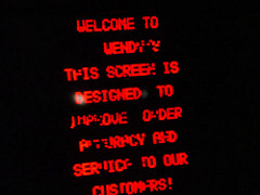 Wendy's Screen