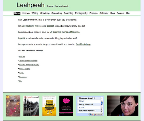 Leahpeah Redesign