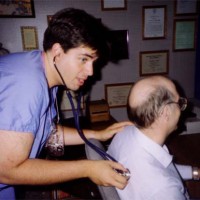 Joe & stethoscope 1991-2